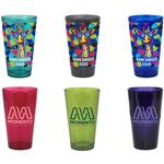DX9055 17 oz Menagerie Colorful Pint Glass With Custom Imprint